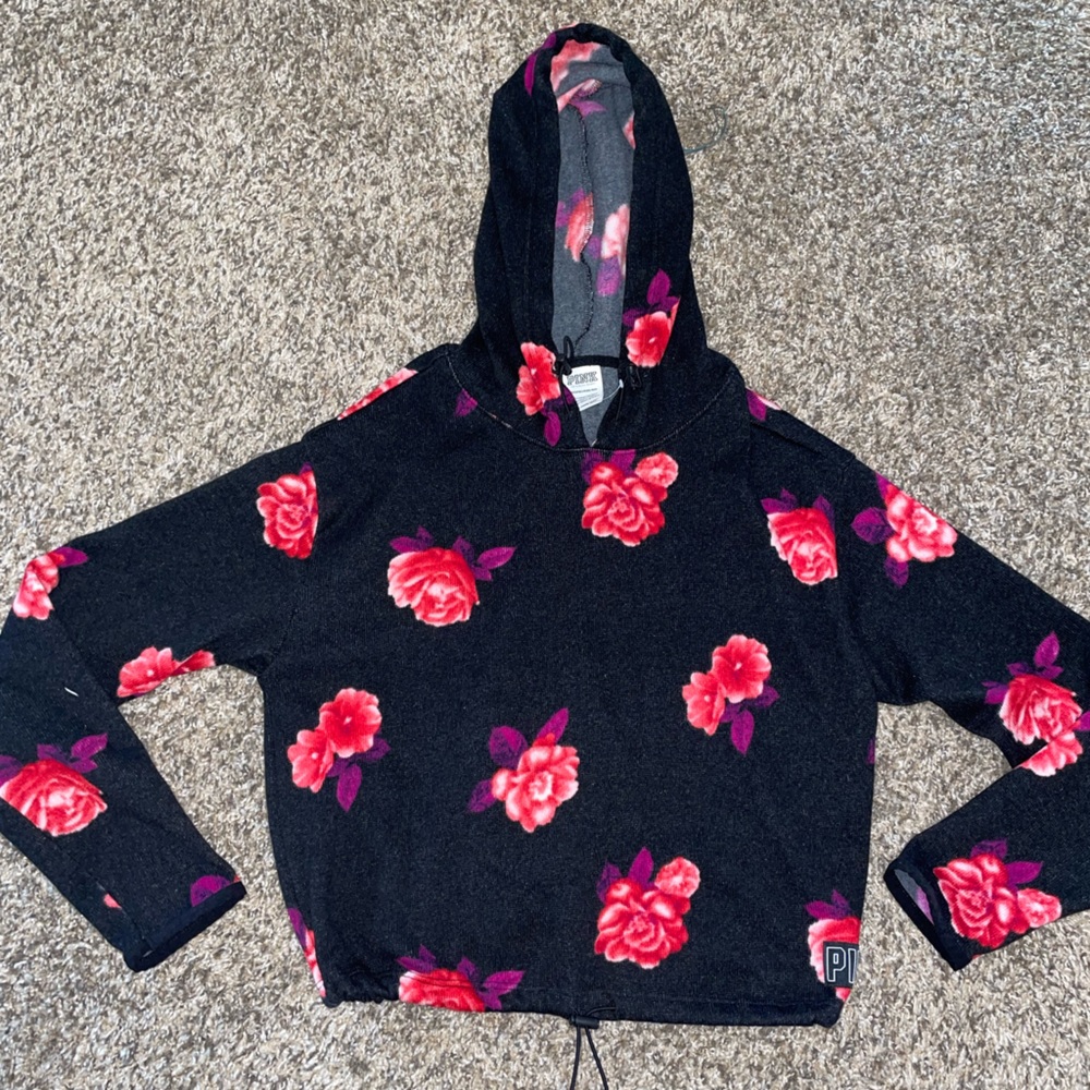 5/$25❌ FINAL CALL❌ NWOT PINK Cropped hoodie